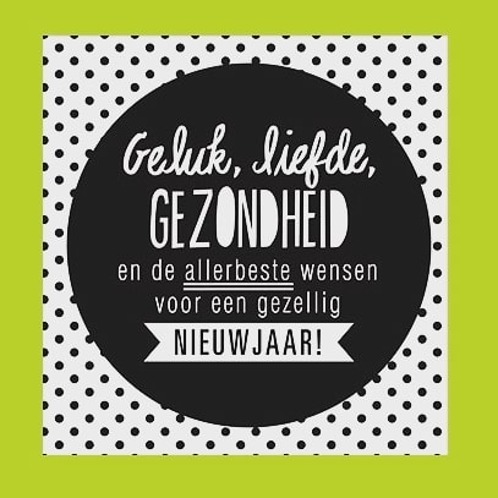 Gelukkig Nieuwjaar !