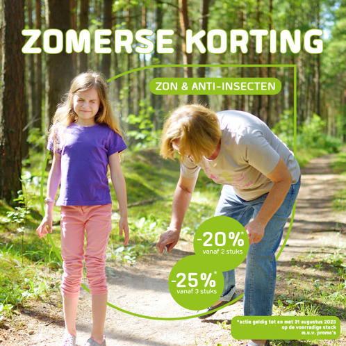 actie zon muggen