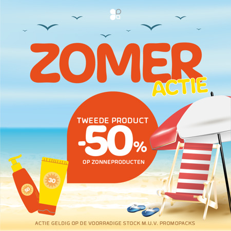 Zomeractie zonneproducten