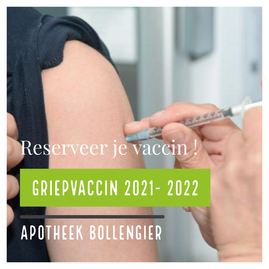 Griepvaccinatie Apotheek Bollengier