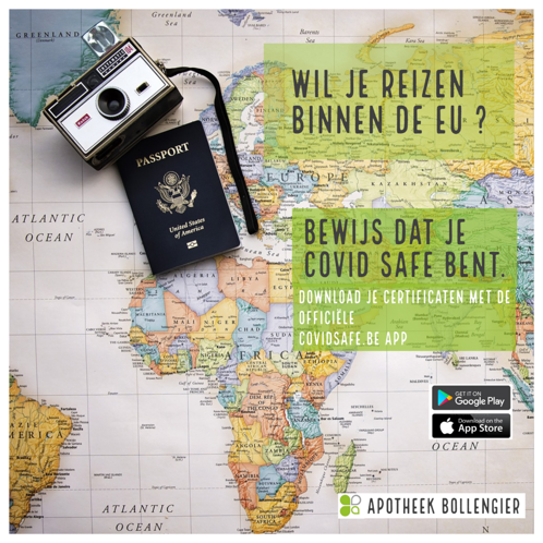 Covid safe reizen
