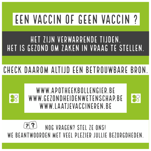 Vaccin of geen vaccin ?