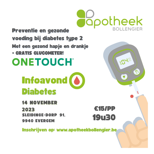 Infoavond Diabetes type 2 en voeding
