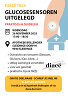 Diace talk over glucosesensoren 26-11-2025